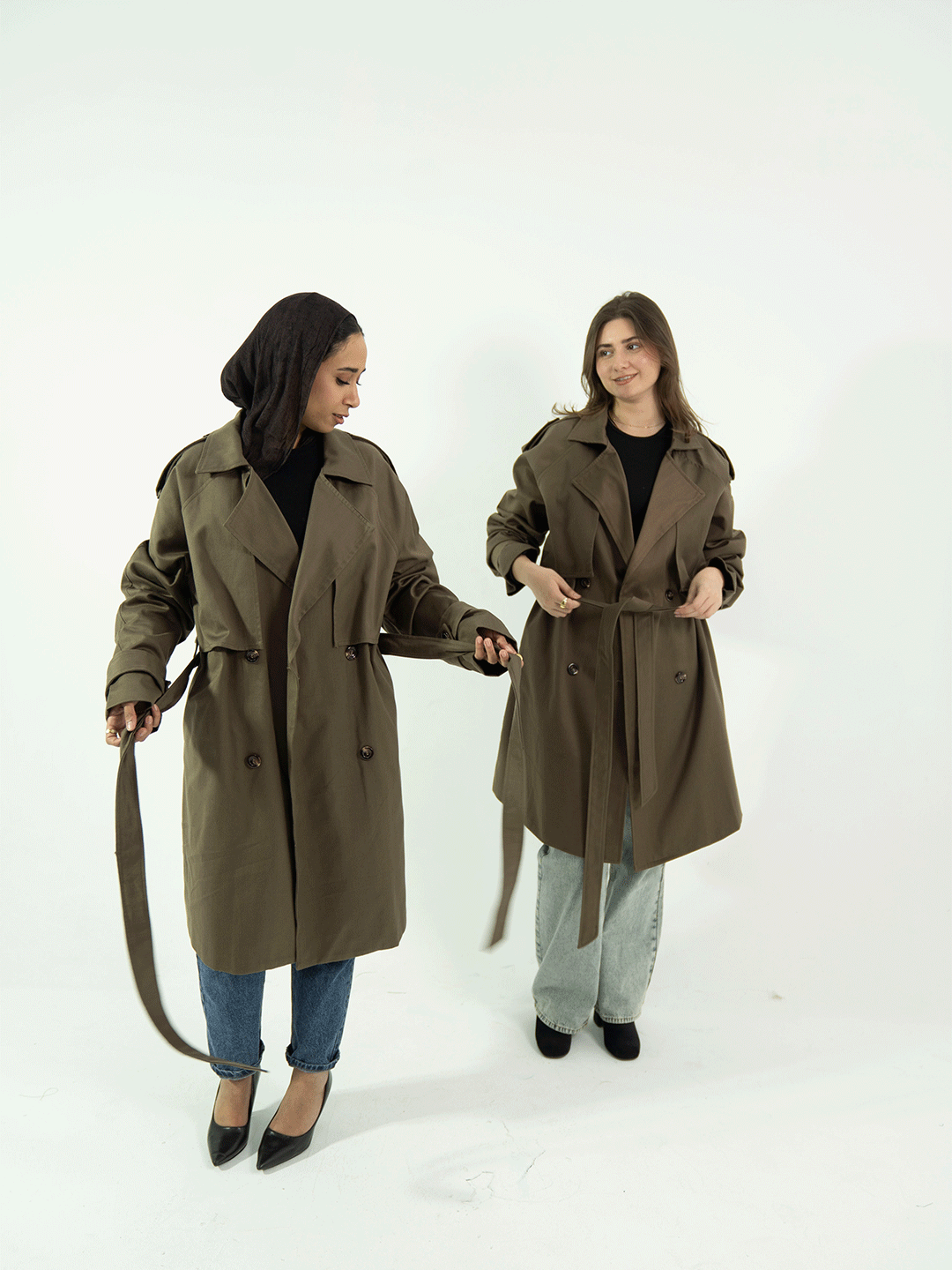 Khaki Trench Coat